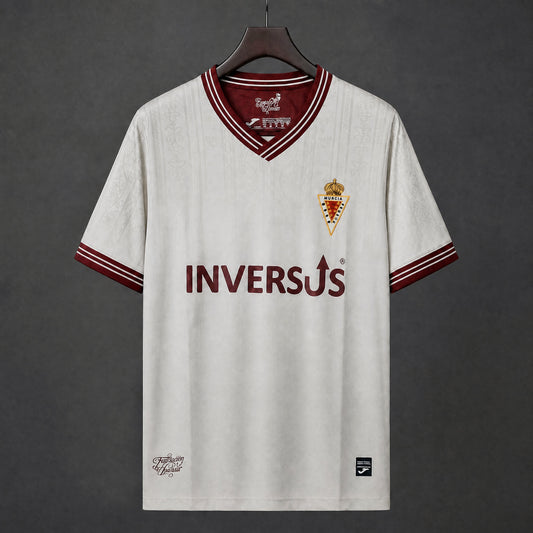 MAILLOT REAL MURCIE 26/27 EXTÉRIEUR BLANC