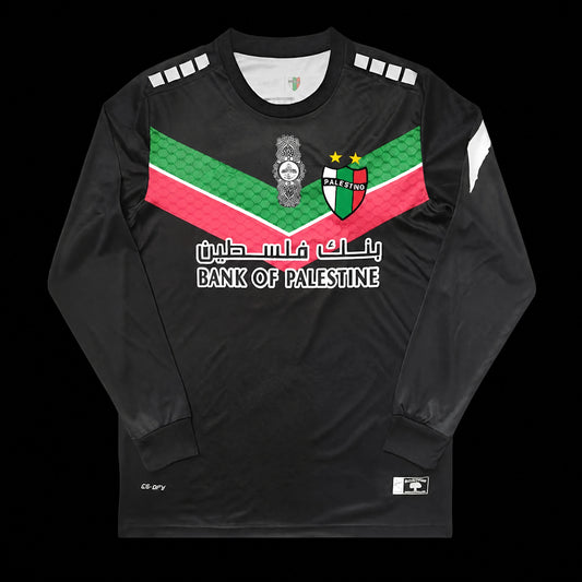 MAILLOT MANCHES LONGUES RÉTRO PALESTINO 2022/23 NOIR
