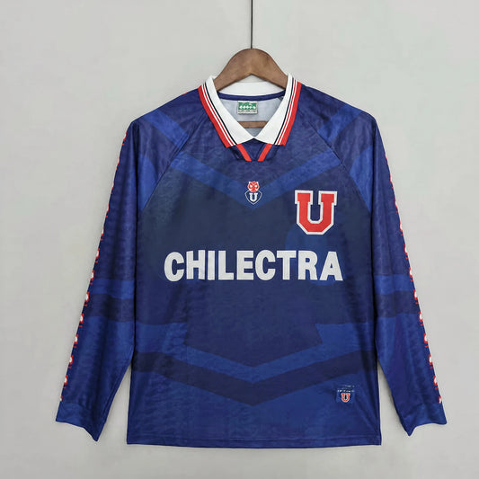 MAILLOT MANCHES LONGUES RÉTRO UNIVERSIDAD DE CHILE 1996 DOMICILE