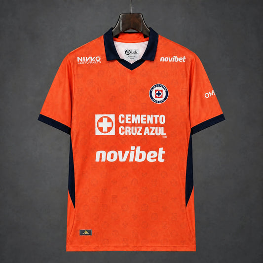 MAILLOT CRUZ AZUL 26/27 GARDIEN ORANGE
