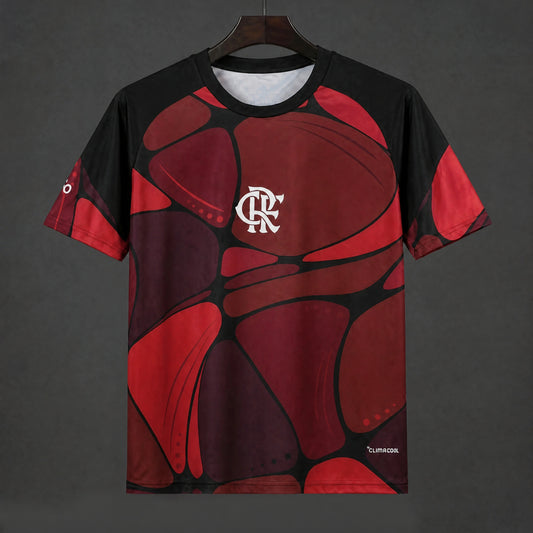MAILLOT FLAMENGO 26/27 AVANT-MATCH ROUGE NOIR