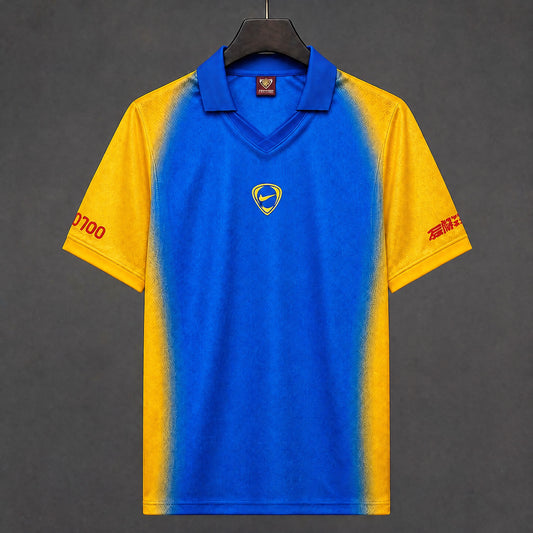 MAILLOT COLOMBIE X TRAVIS SCOTT 2026 BLEU JAUNE
