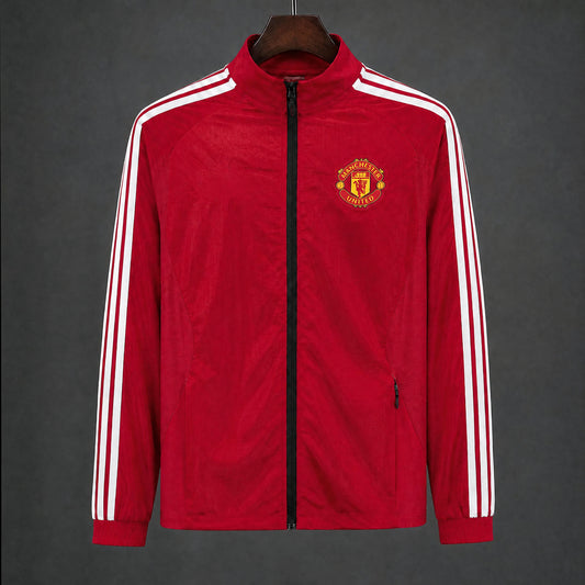 VESTE MANCHESTER UNITED COUPE-VENT 26/27 ROUGE