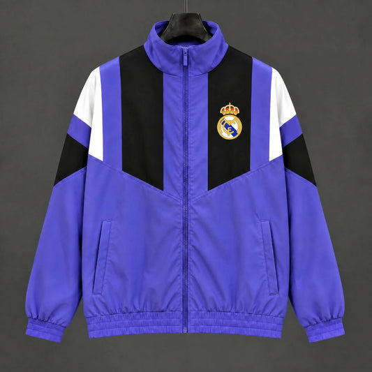 VESTE REAL MADRID COUPE-VENT 26/27 EQT VIOLET