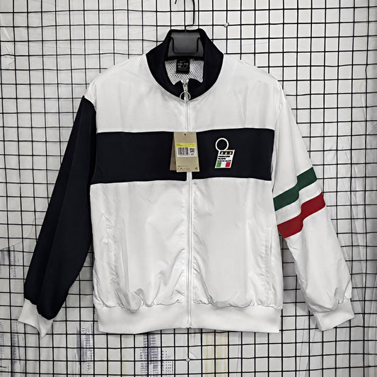 VESTE ITALIE COUPE-VENT VINTAGE 1994 BLANC