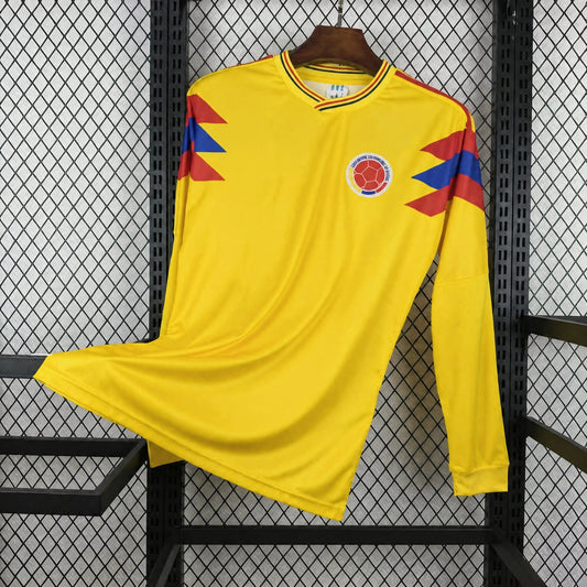 MAILLOT MANCHES LONGUES RÉTRO COLOMBIE 1990 DOMICILE