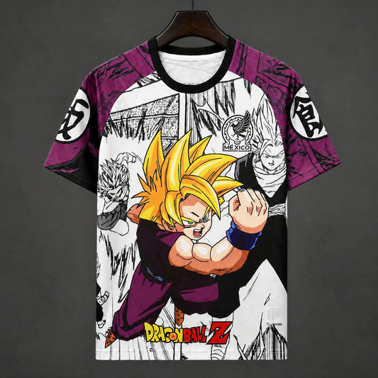 MAILLOT MEXIQUE ÉDITION SPÉCIALE 2026 ENTRAINEMENT DRAGON BALL VIOLET