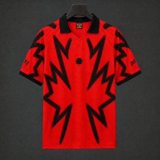 MAILLOT CANADA X TRAVIS SCOTT 2026 VINTAGE ROUGE
