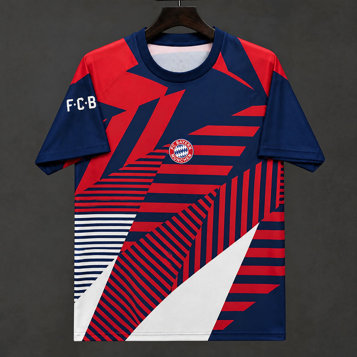 MAILLOT BAYERN MUNICH 26/27 AVANT-MATCH BLEU MARINE
