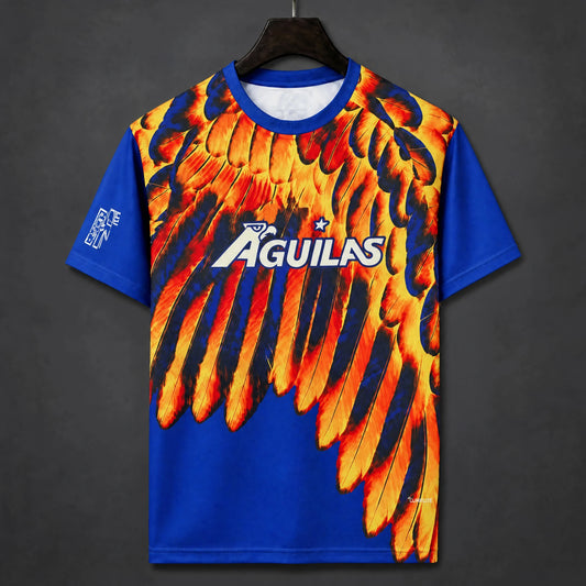 MAILLOT CLUB AMÉRICA 26/27 AVANT-MATCH BLEU ORANGE