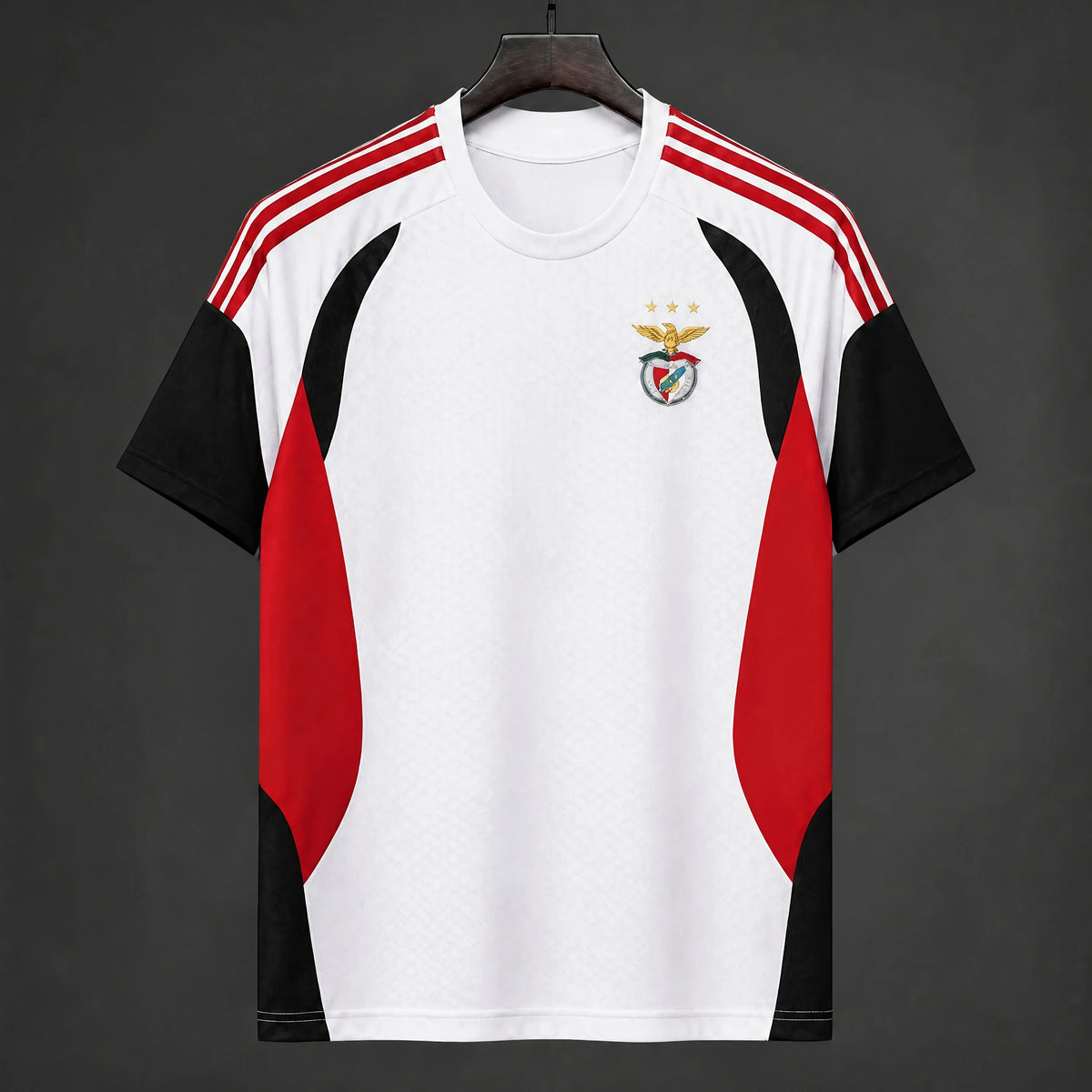 MAILLOT BENFICA 26/27 ENTRAINEMENT BLANC NOIR ROUGE