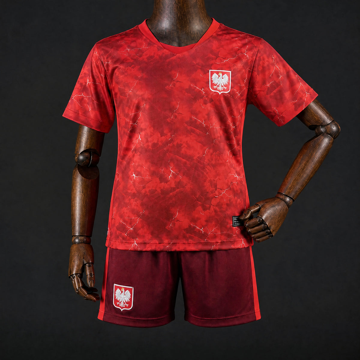 MAILLOT POLOGNE 2026 EXTÉRIEUR ROUGE