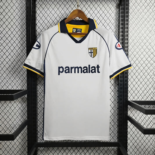 MAILLOT RÉTRO PARME 2003/04 EXTÉRIEUR BLANC