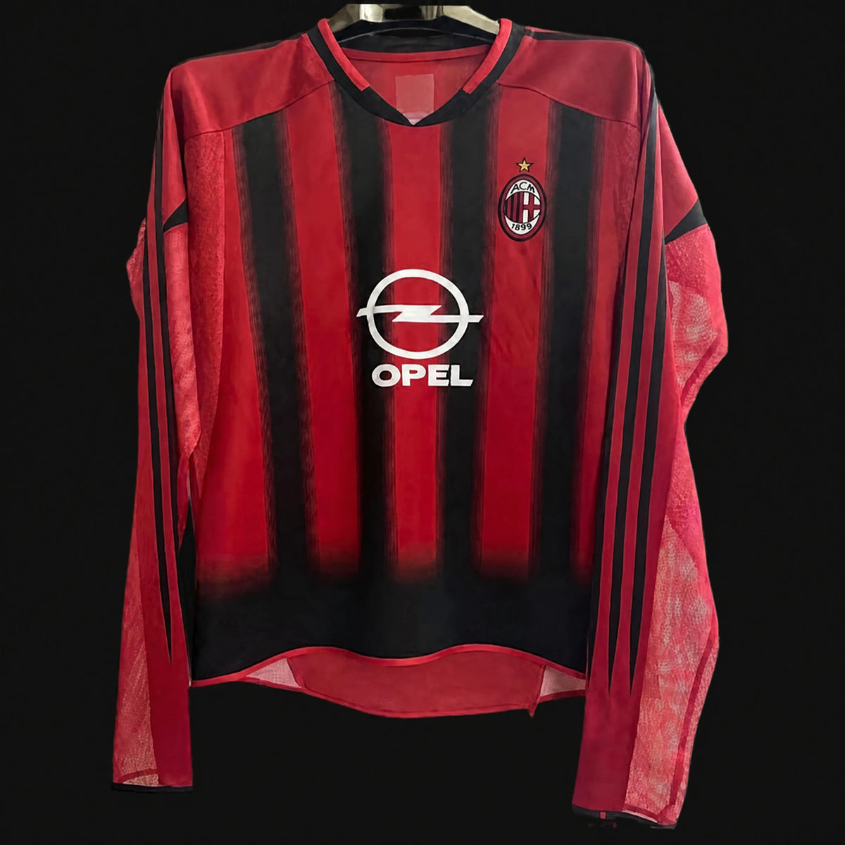 MAILLOT MANCHES LONGUES AC MILAN RÉTRO 2004/05 DOMICILE