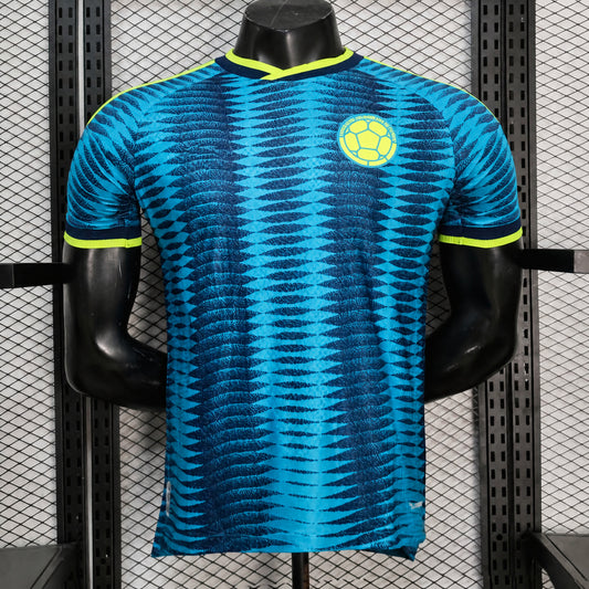 MAILLOT COLOMBIE PLAYER 2026 BLEU ZIGZAG