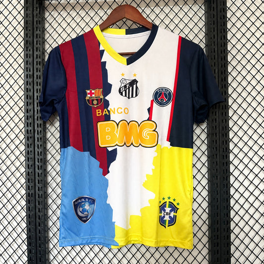 MAILLOT NEYMAR BARCELONE X PSG X SANTOS ÉDITION SPÉCIALE 25/26