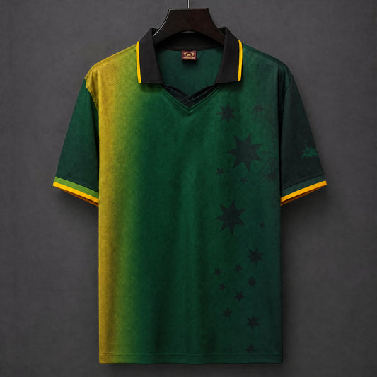 MAILLOT AUSTRALIE X TRAVIS SCOTT 2026 VERT JAUNE