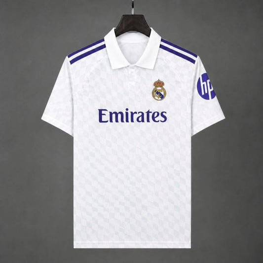 MAILLOT REAL MADRID 27/28 DOMICILE POLO BLANC