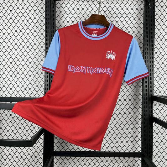 MAILLOT WEST HAM X IRON MAIDEN ÉDITION SPÉCIALE 25/26 50 ANS