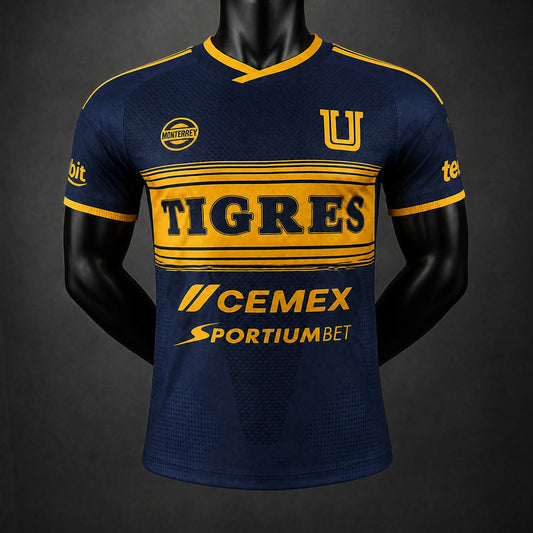 MAILLOT TIGRES PLAYER 26/27 EXTÉRIEUR BLEU MARINE