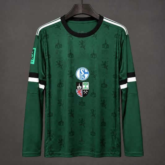 MAILLOT MANCHES LONGUES SCHALKE 25/26 150 ANS VERT