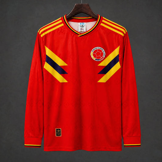 MAILLOT MANCHES LONGUES RÉTRO COLOMBIE 1990 EXTÉRIEUR