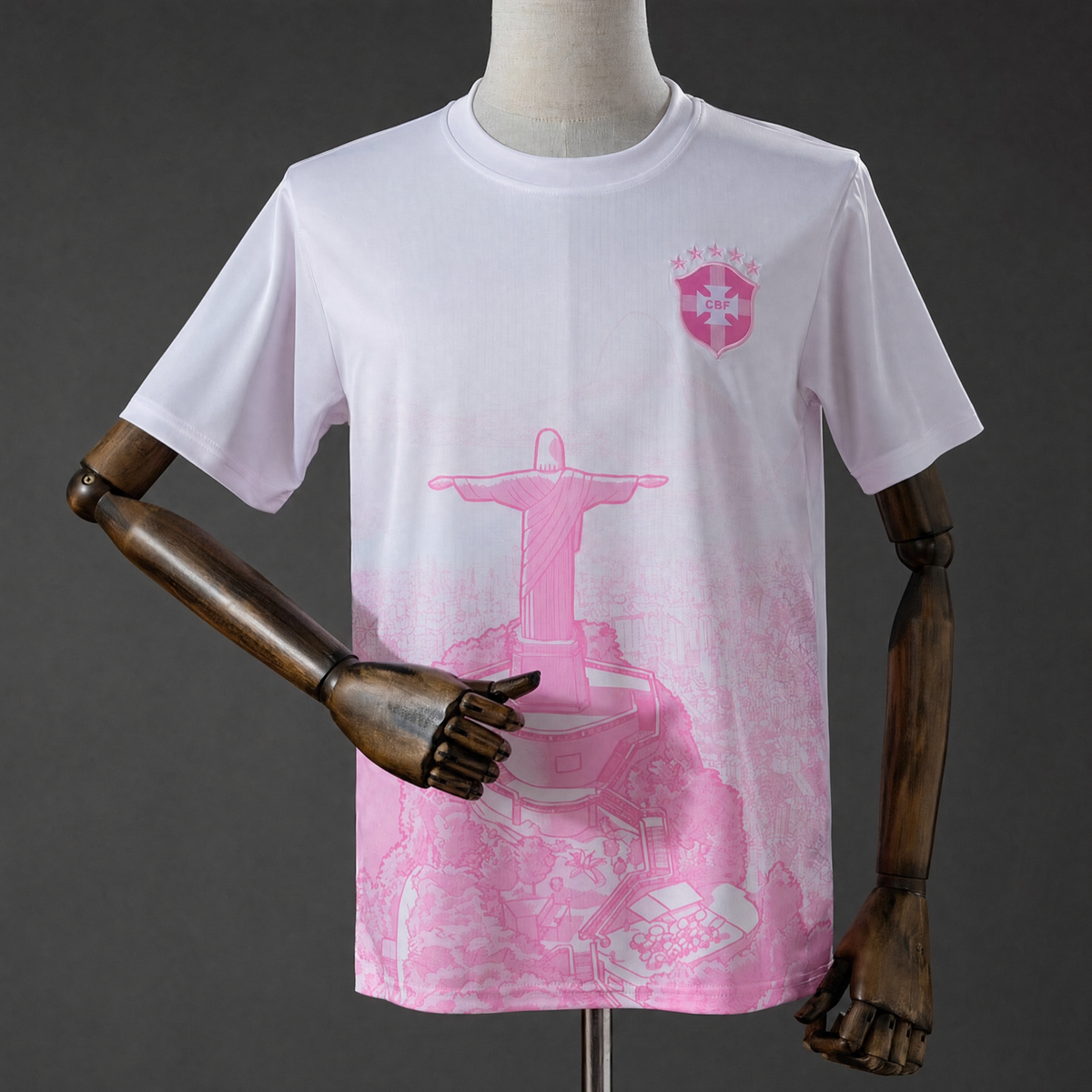 MAILLOT BRÉSIL ÉDITION SPÉCIALE ROSE