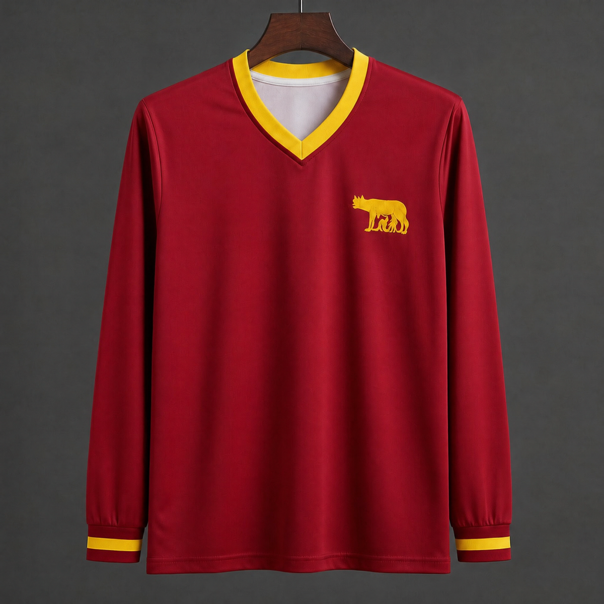 MAILLOT MANCHES LONGUES ROME 26/27 DOMICILE