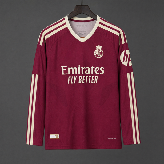 MAILLOT MANCHES LONGUES REAL MADRID 26/27 THIRD