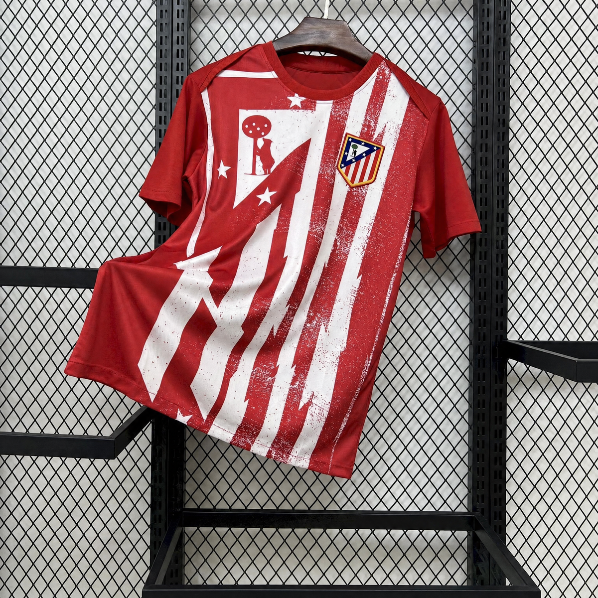 MAILLOT ATLETICO MADRID 25/26 AVANT-MATCH ROUGE