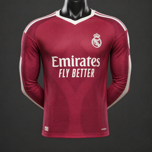 MAILLOT MANCHES LONGUES REAL MADRID PLAYER 26/27 EXTÉRIEUR