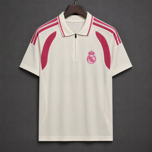 MAILLOT REAL MADRID ÉDITION SPÉCIALE 26/27 POLO BEIGE