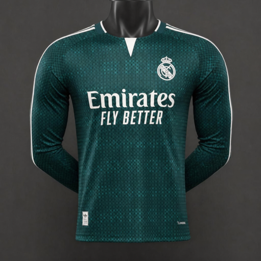 MAILLOT MANCHES LONGUES REAL MADRID PLAYER 26/27 EXTÉRIEUR