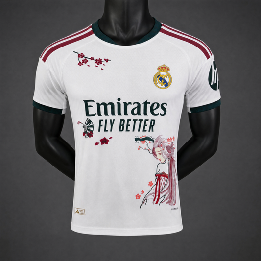MAILLOT REAL MADRID PLAYER 26/27 FLORAL ÉDITION