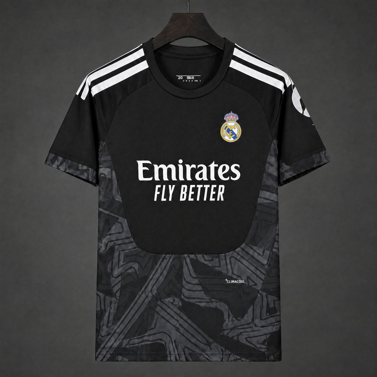 MAILLOT REAL MADRID 26/27 GARDIEN NOIR