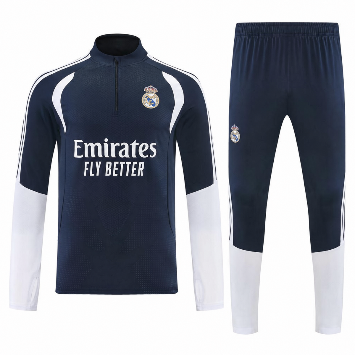 SURVÊTEMENT REAL MADRID 26/27 BLEU MARINE