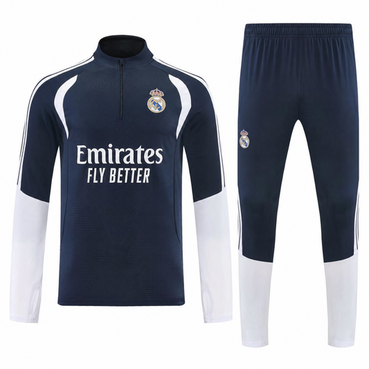 SURVÊTEMENT REAL MADRID 26/27 BLEU MARINE