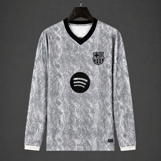 MAILLOT MANCHES LONGUES BARCELONE 26/27 GARDIEN GRIS
