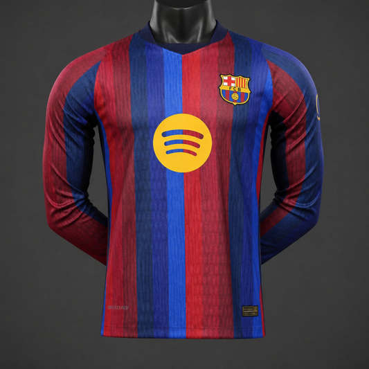MAILLOT MANCHES LONGUES BARCELONE PLAYER 26/27 DOMICILE