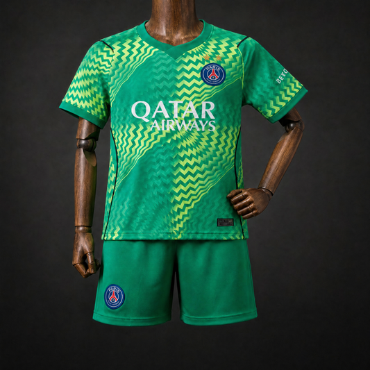KIT ENFANT PSG 26/27 GARDIEN VERT