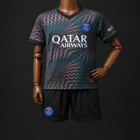 KIT ENFANT PSG 26/27 GARDIEN NOIR