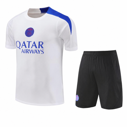 ENSEMBLE ENFANT ENTRAINEMENT PSG 25/26 BLANC
