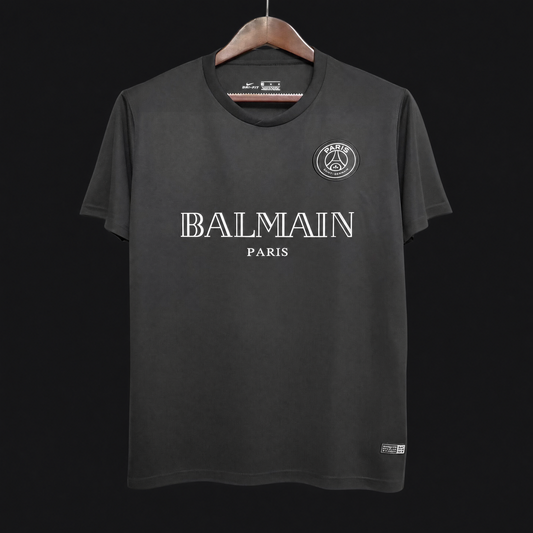 MAILLOT PSG ÉDITION SPÉCIALE 25/26 CONCEPT BALMAIN NOIR
