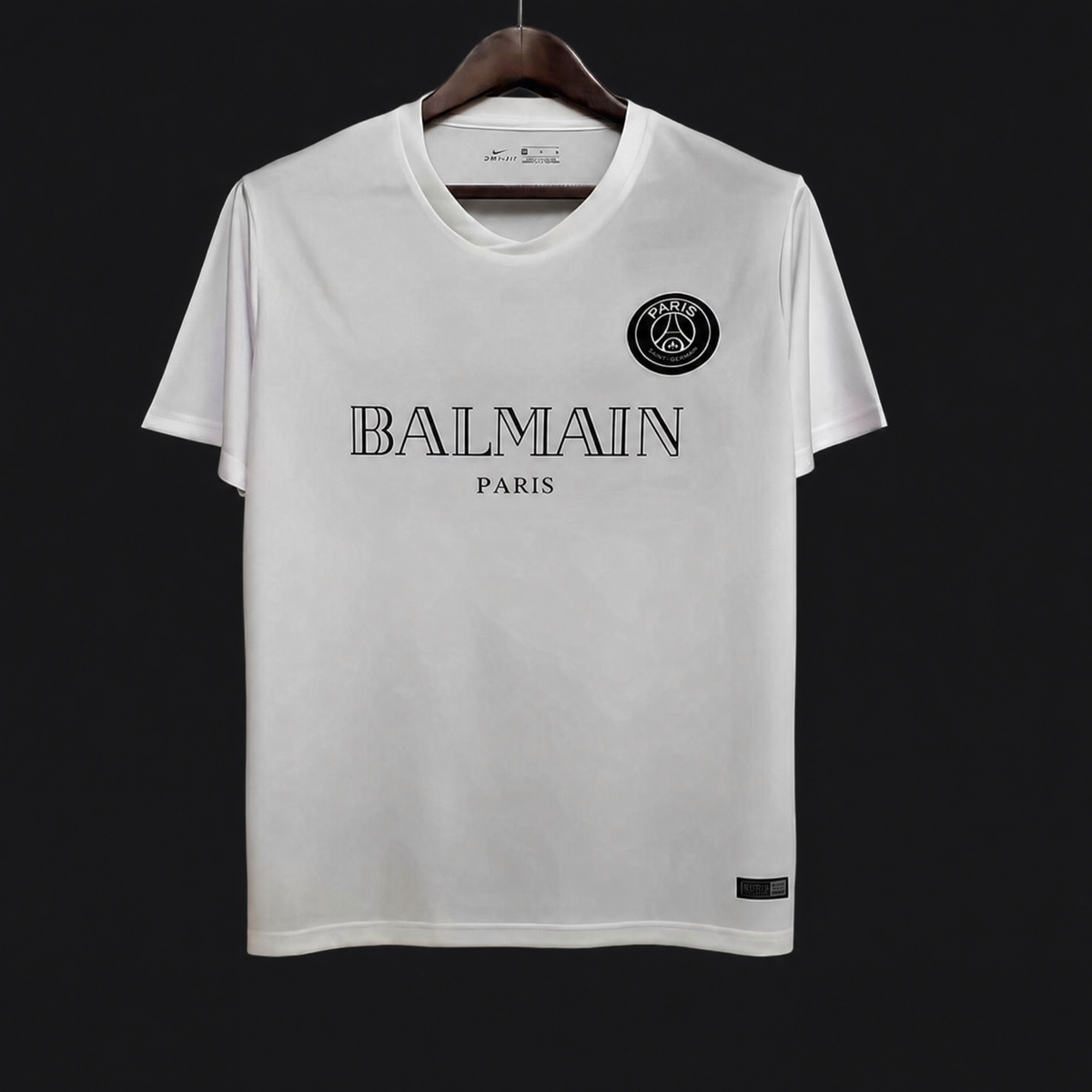 MAILLOT PSG ÉDITION SPÉCIALE 25/26 CONCEPT BALMAIN BLANC
