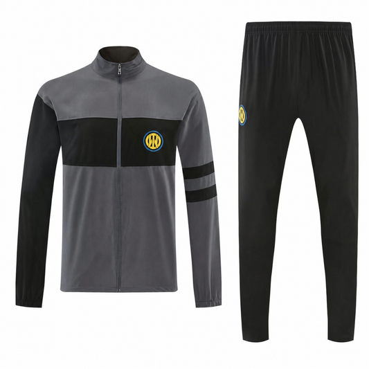 SURVÊTEMENT INTER MILAN 26/27 GRIS ET NOIR