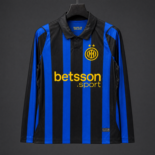MAILLOT MANCHES LONGUES INTER MILAN 26/27 DOMICILE