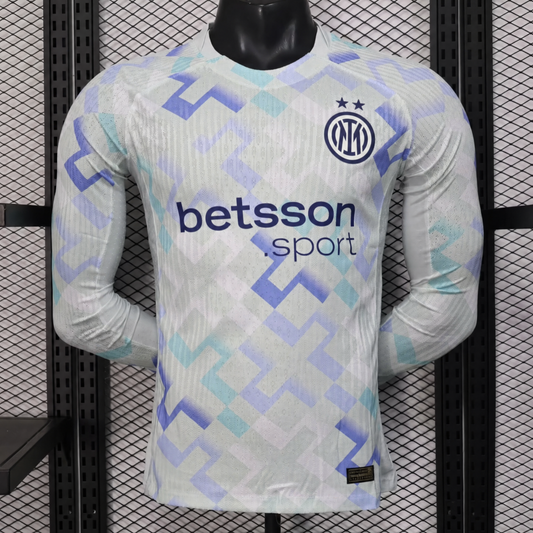 MAILLOT MANCHES LONGUES INTER MILAN PLAYER 25/26 EXTÉRIEUR