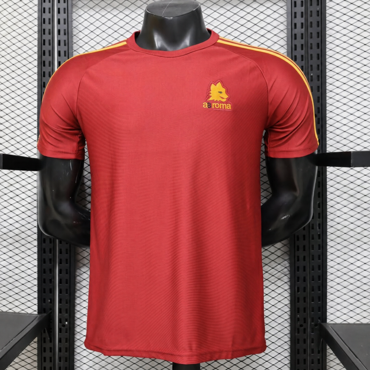 MAILLOT ROME PLAYER 26/27 EDITION RÉTRO ROUGE