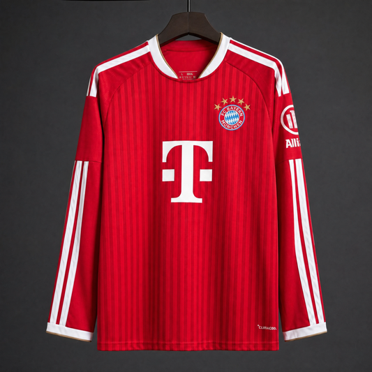 MAILLOT MANCHES LONGUES BAYERN MUNICH 26/27 DOMICILE