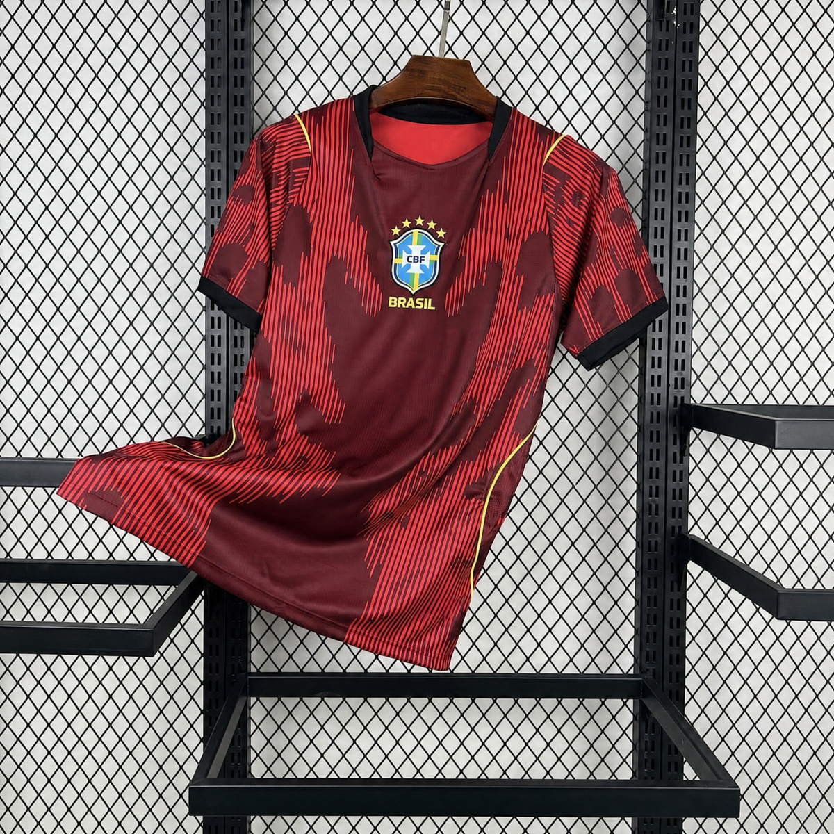 MAILLOT BRÉSIL 2026 GARDIEN ROUGE